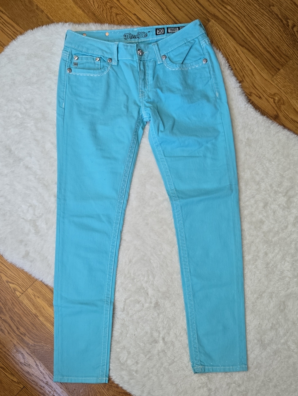 Miss Me Skinny Jeans, Size 30